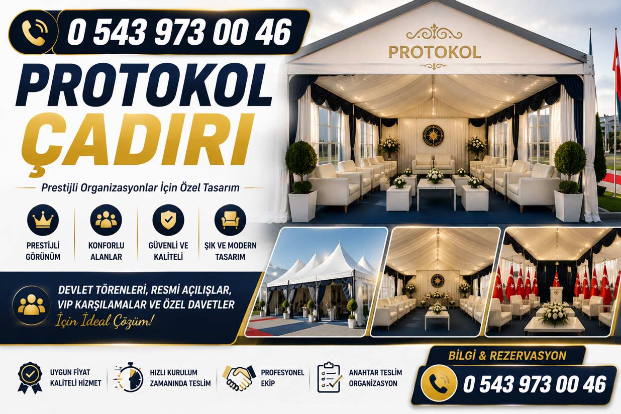 Balıkesir Protokol Çadırı